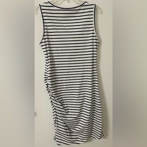Summer bodycon stripe dress